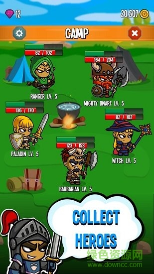 五位英雄國王之戰(zhàn) v1.0.8 安卓版 0