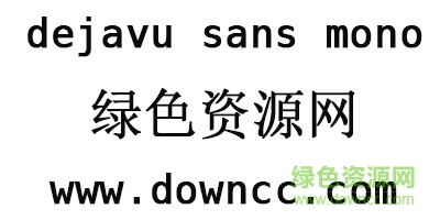 dejavu sans mono