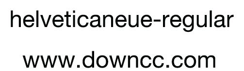 helveticaneue-regular字體