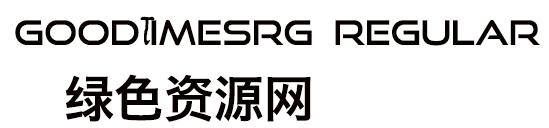 goodtimesrg字體