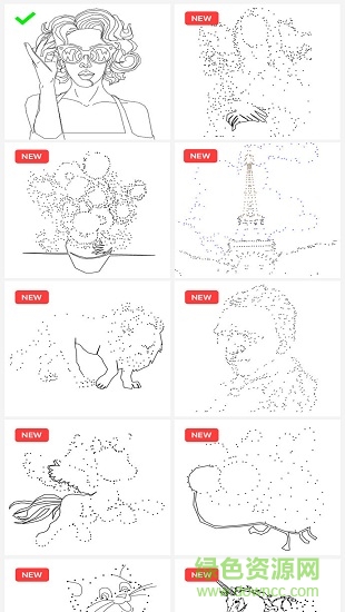 連點成畫(Dot to Dot) v1.0 安卓版 0