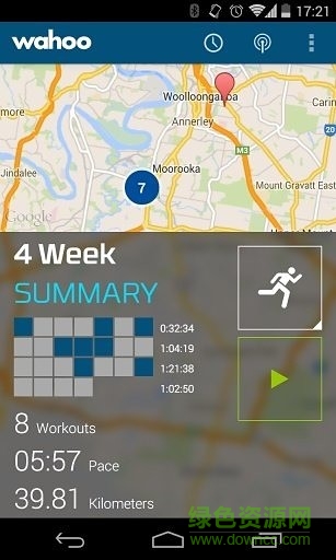 wahoo fitness中文版