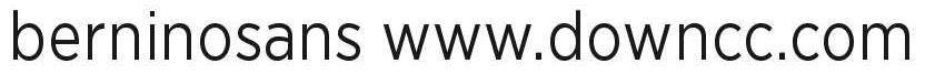 berninosans字體