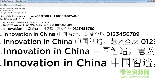 gothamrounded-medium字體  0