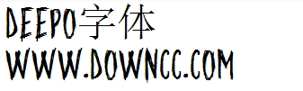deepo字體