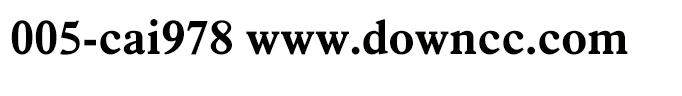 005-cai978字體