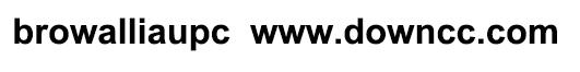 browalliaupc-常規(guī)字體