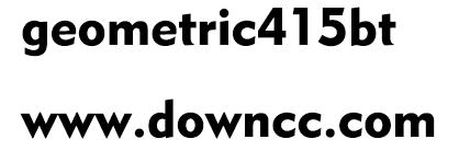 geometric415bt-blacka字體
