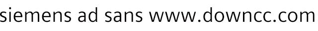 siemens ad sans