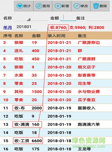 日常消費記錄軟件 v3.0 官方最新版 0