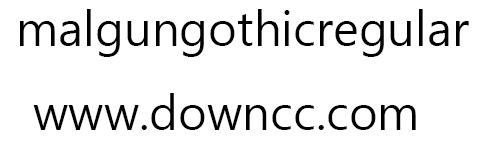 malgungothicregular字體 malgun gothic regular普通體