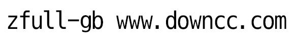 zfull gb字體