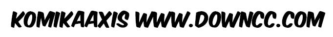 komika axis komikaaxis字體