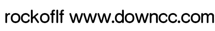 rockoflf bold rockoflf字體