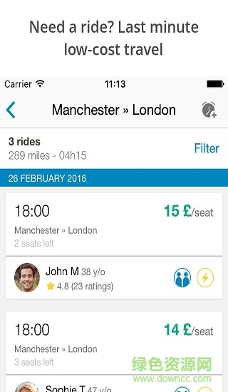 blablacar法國拼車 v5.1.0 安卓版 3