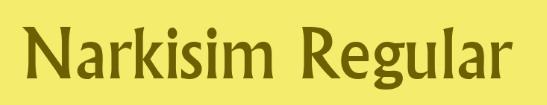 narkisim字体 narkisim regular
