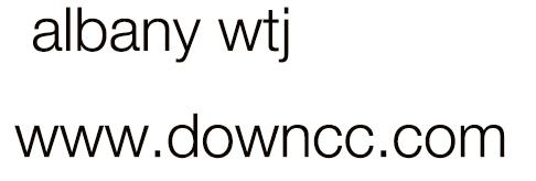 albany wtj字体 albanywtj