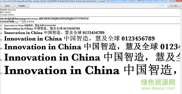 baskerville semibold 0