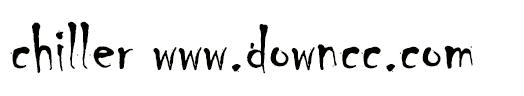 chiller字體