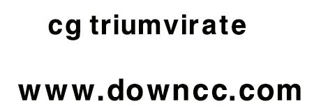 cg triumvirate字体 cg triumvirate bold