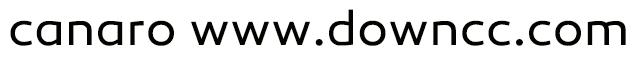canaro字體