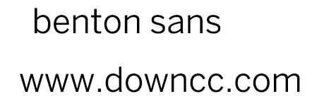 bentonsans字体 bentonsans-book字体
