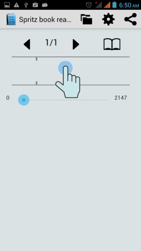 spritz快速閱讀器軟件 v1.1.2 安卓版 1