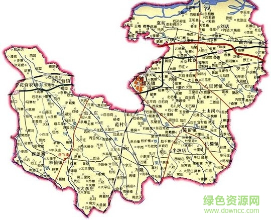 開封市地圖全圖高清版 jpg格式縮放版 0