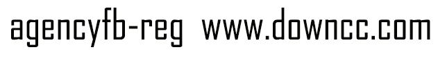 agencyfb reg常规 agencyfb-reg 字体
