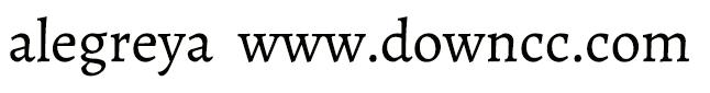 alegreya regular字體