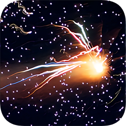 魔幻煙花粒子世界