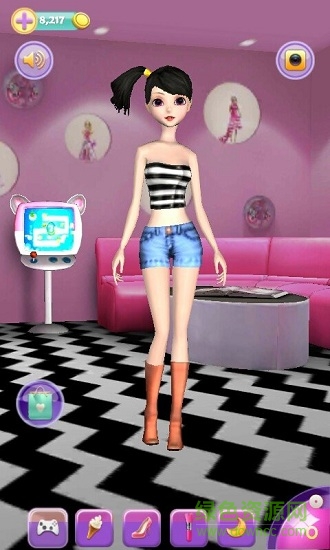 會說話的小女孩無限金幣版 v1.0 安卓版 1