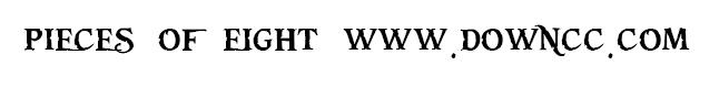 pieces of eight.ttf pieces of eight字體