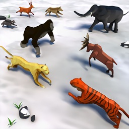 動物王國戰(zhàn)斗模擬器無限金幣鉆石版(Animal Kingdom Battle Simulator 3D)