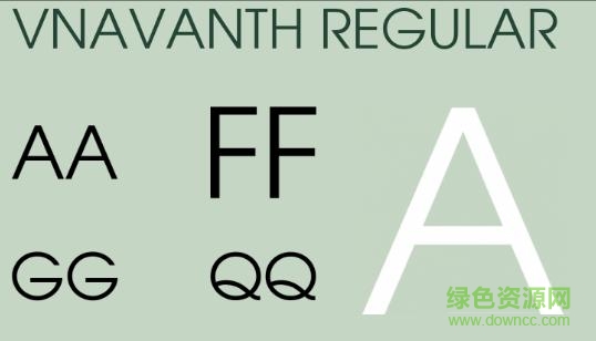 vnavanth字體  0
