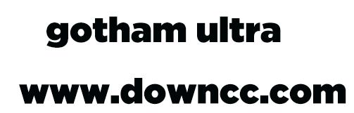 gotham ultra字体