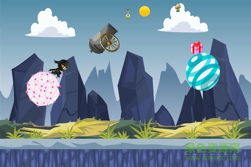 飛行忍者奢華版 飛行忍者無敵版小游戲