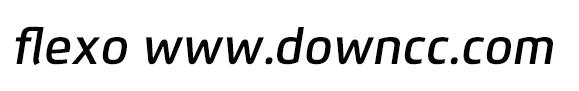 flexo字体 flexo demi 字体