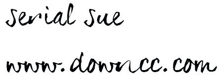 serialsue字體 serial sue
