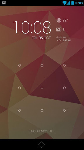 手機(jī)鎖屏?xí)r鐘軟件 v1.7.2 安卓版 0