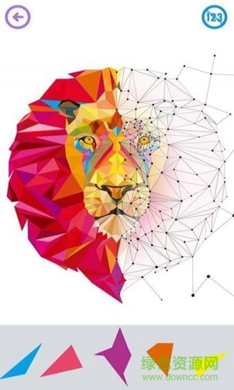 以數(shù)色形手游最新版(Poly Art) v3.2 安卓版 2