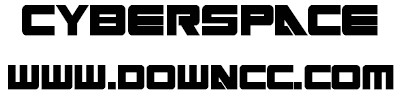cyberspace字体 cyberspace
