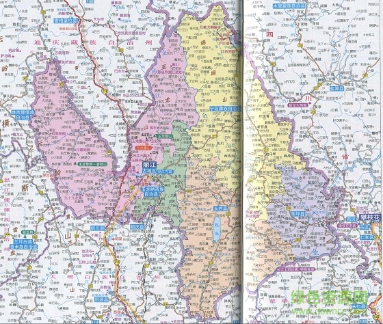 麗江衛(wèi)星地圖高清版 jpg格式縮放版 0