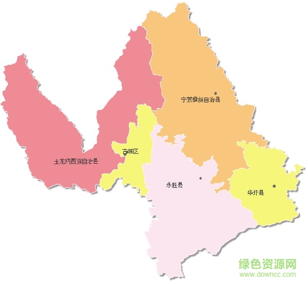 麗江衛(wèi)星地圖高清版