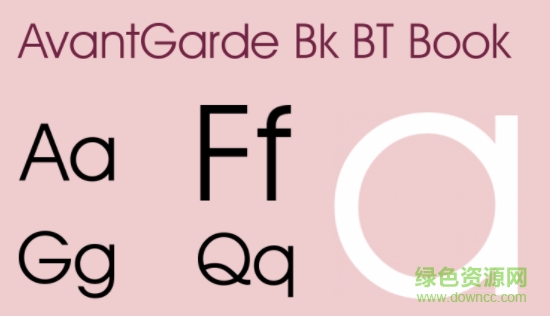 avantgarde bk bt字體 avantgarde bk bt 常規(guī)