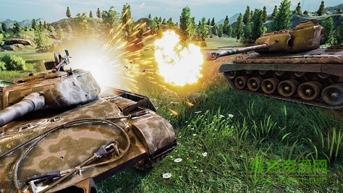 坦克射击战场