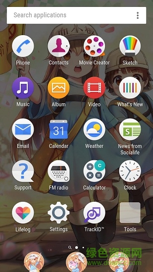 血小板Xperia主題 v1.0.0 安卓版 1