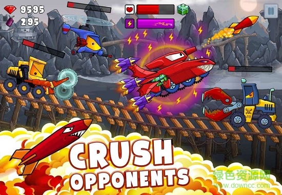 careatscar2汽車追逐2無敵版 v2.0 安卓無限金幣版 3