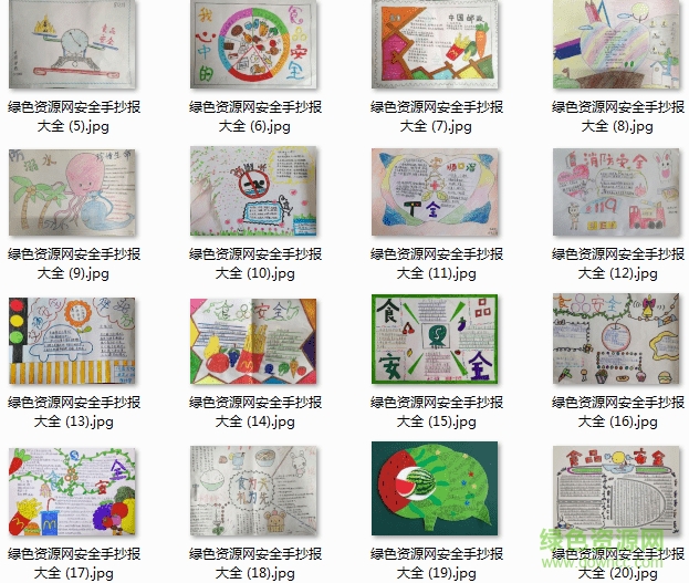 安全手抄報圖片大全簡單又漂亮  0