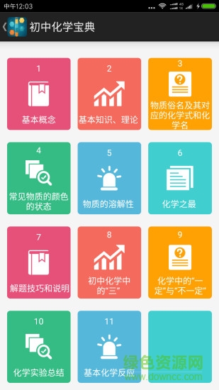 初中化學(xué)寶典app v1.0.0629 安卓版 3